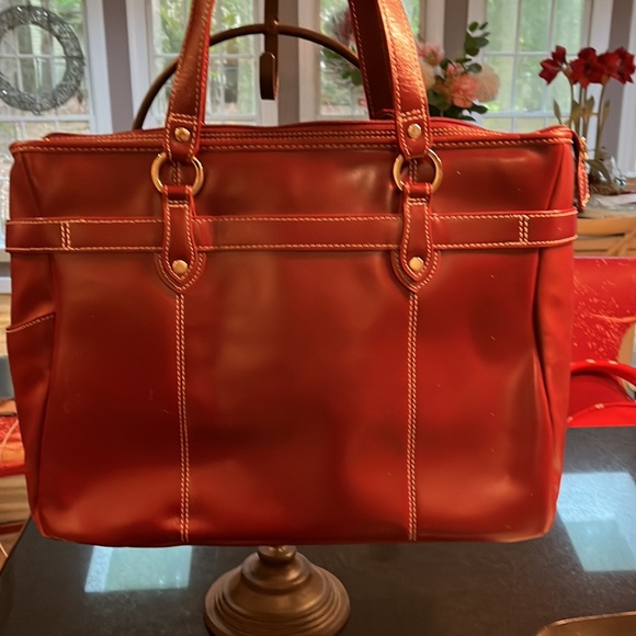 McKlein Red Leather Bag - New with Tags - Picture 13 of 16